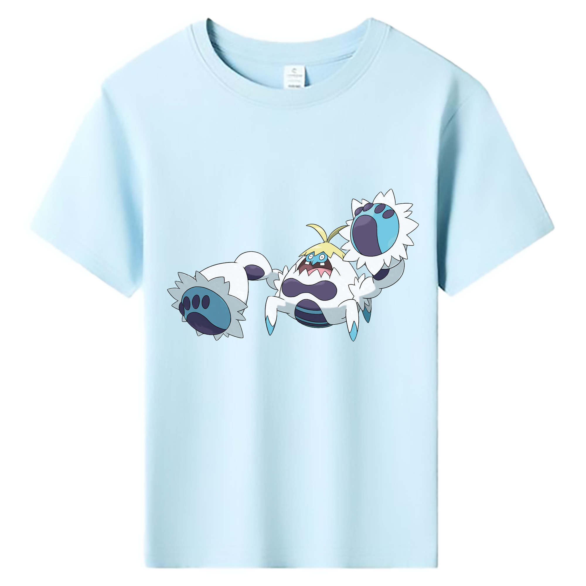 （画像用） ポケットモンスター Pokémon 綿100％キッズTシャツ（フロントプリント）